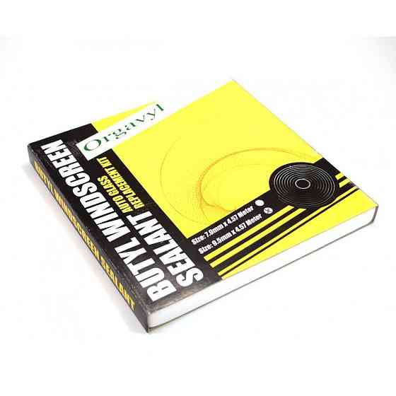 Герметик универсальный Orgavyl USA бутиловый черный (автомобильный для фар) лента/бобина Харьков