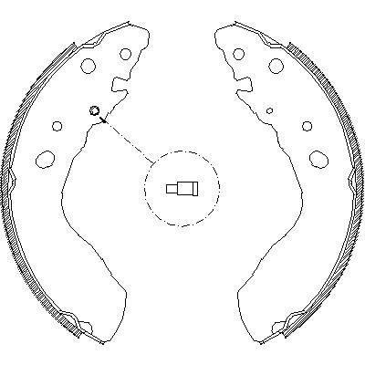 Тормозные колодки REMSA 4033.00 Винница - изображение 1