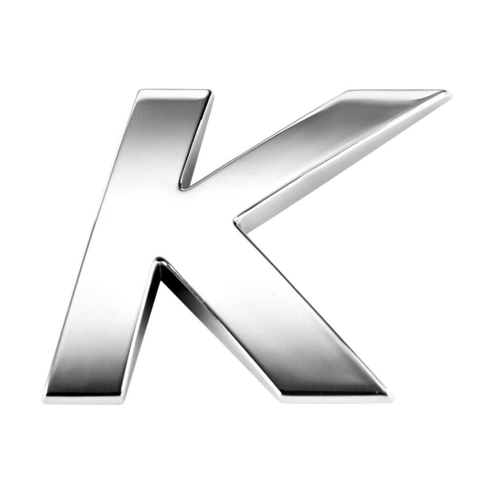 Наклейка 3 см Буква K Київ - фото 1