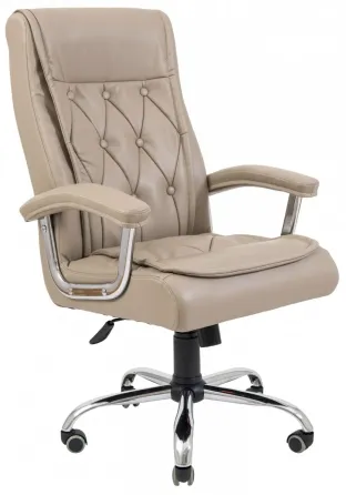 Офісне Крісло Керівника Richman Telavi Sofitel 05 Хром М1 Tilt Бежевий Київ