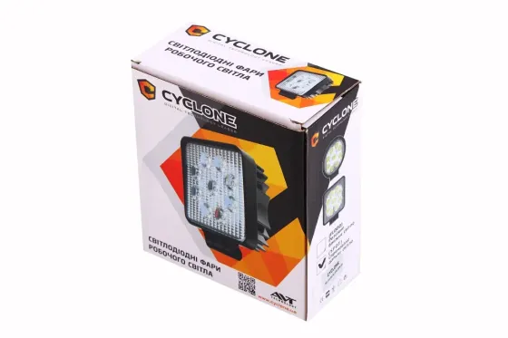 Фара денного світла 110*120*32 Cyclone 9 Epistar 3W/1400лм/6000К (керований далекий) Вінниця