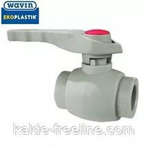 Кран кульовий d 40 Wavin ekoplastik Харків - фото 1