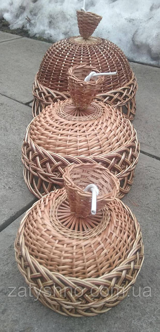 Люстра плетеная из лозы с ажуром Киев - изображение 5
