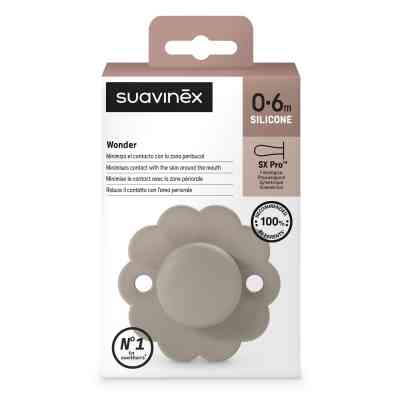Пустышка Suavinex Wonder физиологическая, 0-6 мес. (308371) Винница