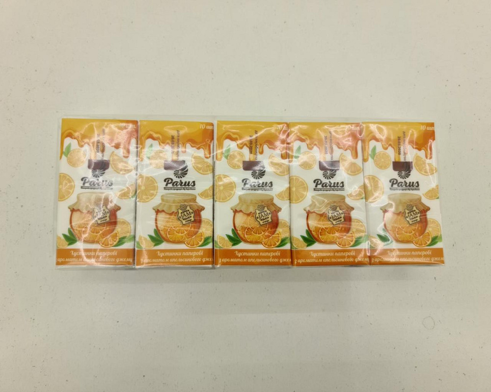 Паперовий носовичок 2х шаровий (Апельсин) Одеса (6 шт) Харків - фото 4