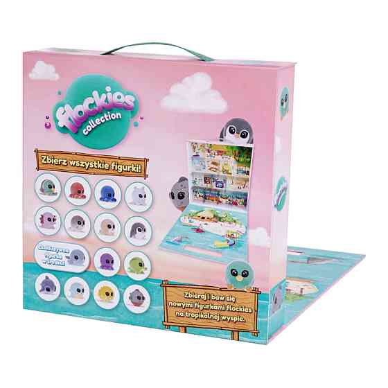 Ігровий колекційний набір Flockies - Тропічний острів Дніпро