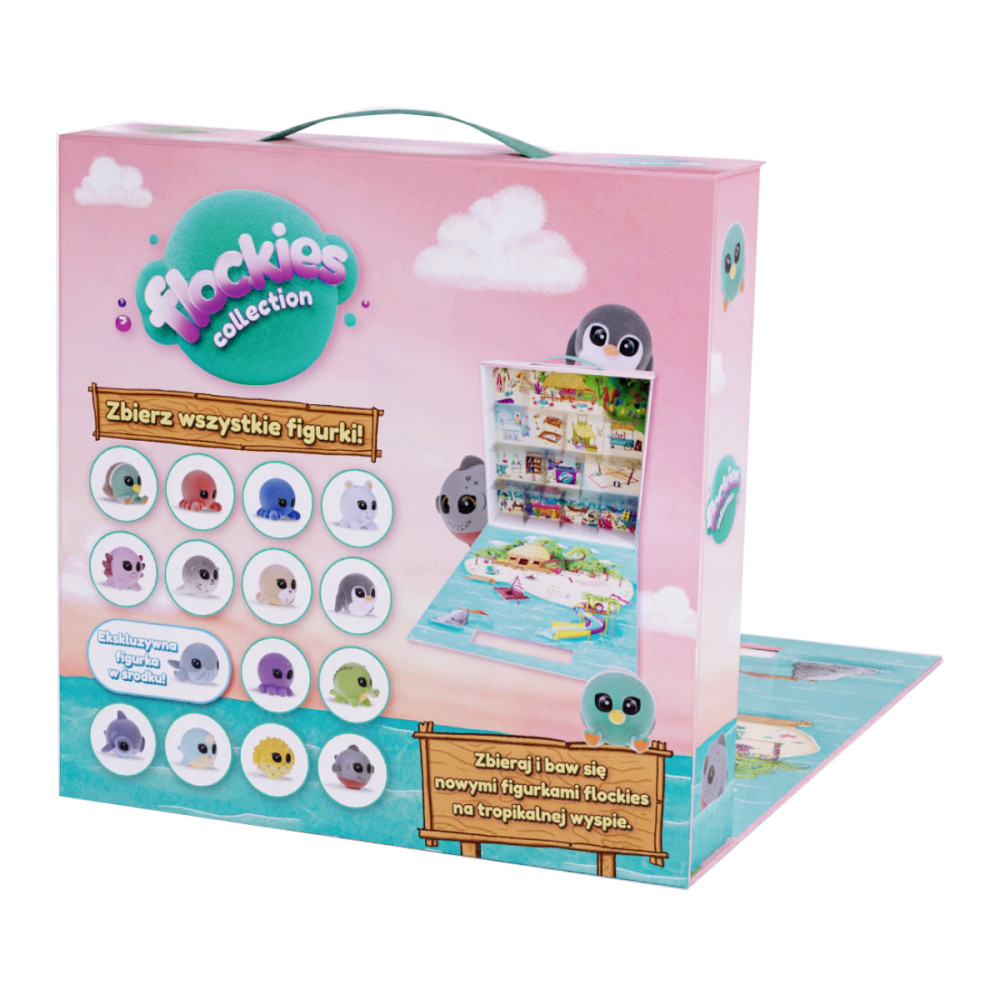 Ігровий колекційний набір Flockies - Тропічний острів Дніпро - фото 4