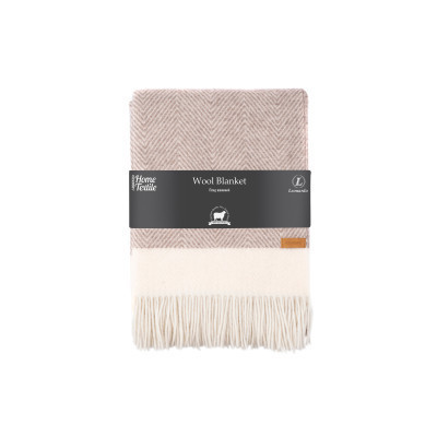 Плед Ardesto Leonardo Bianco 140x200 см, тауп (ART0501LB) Вінниця - фото 1