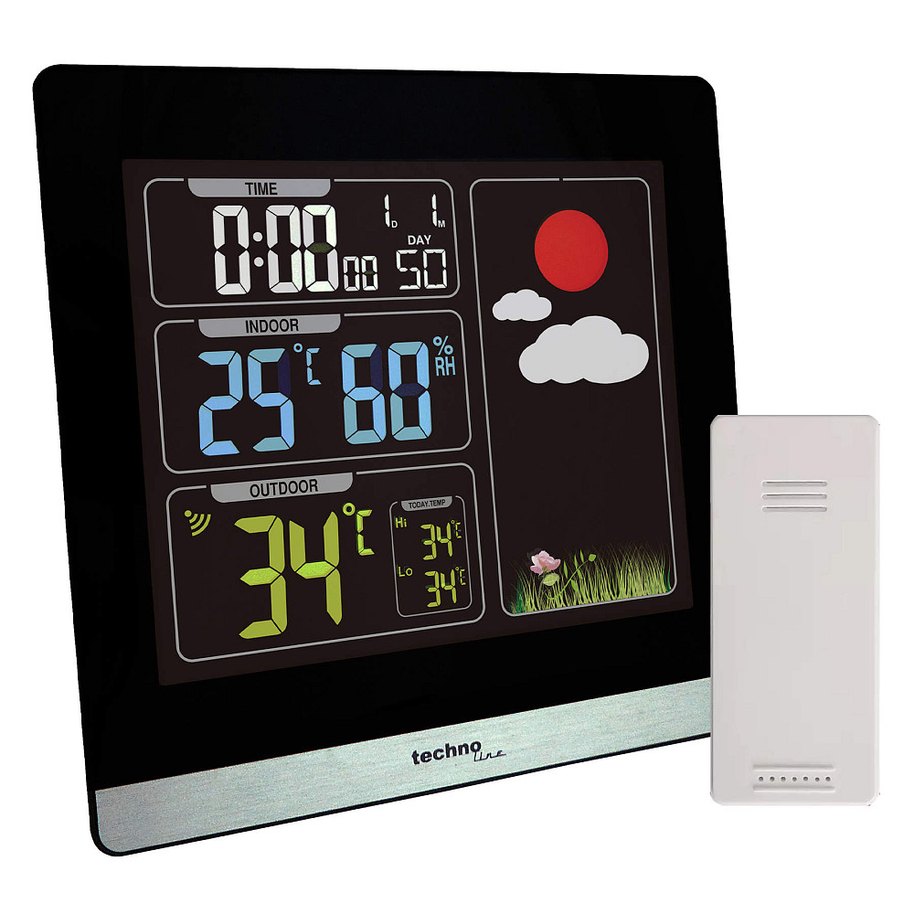 Метеостанция Technoline WS6448 Black (WS6448) Вінниця - фото 1