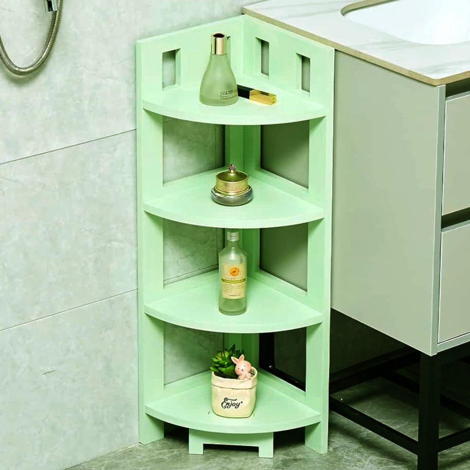 Стеллаж угловой для ванной 