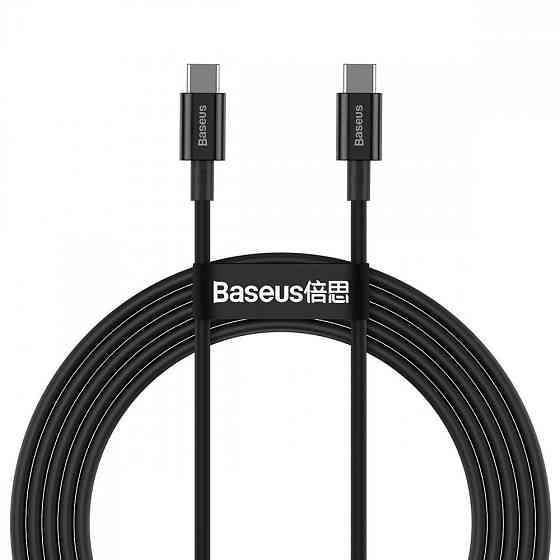 Кабель Baseus Superior Series Fast Charging Type-C to Type-C PD 100W 2м чорний Львів