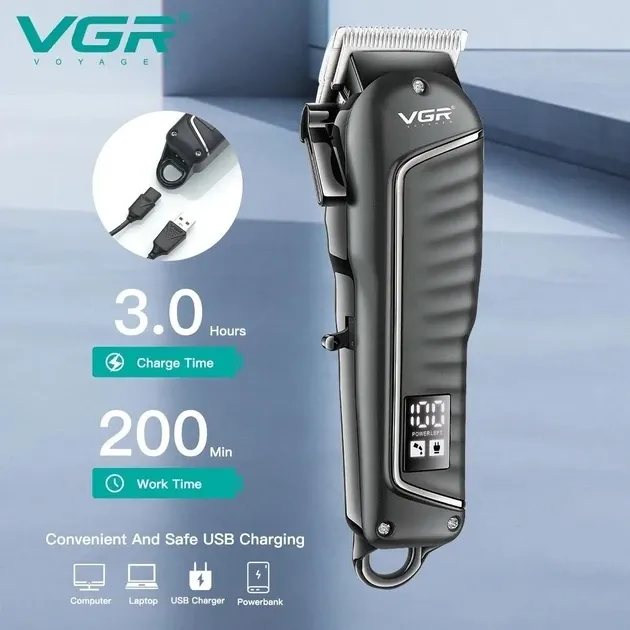 Машинка для стрижки VGR V-683 8815 Одеса - фото 4