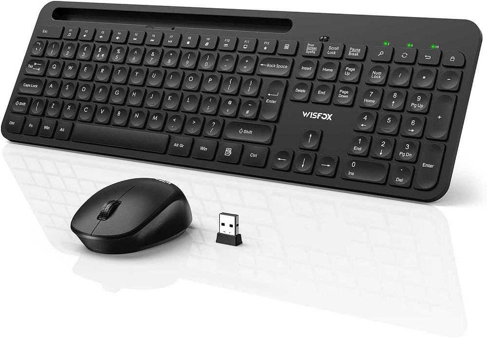 Набір безпровідна клавіатура, миша WisFox K913 + E702 Луцк - изображение 1