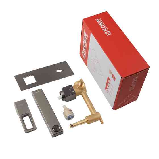 Змішувач для умивальника вбудований KOER KB-16009-07 (Колір графіт) (KR5981)   ( 27436 ) Харків