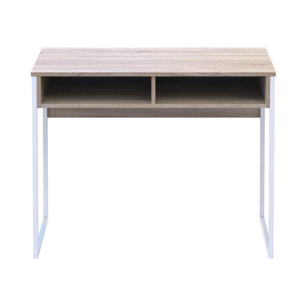 Стол письменный с полкой Doros Барт 100х55х78,1 см Дуб сонома (DRS-011429) Львов - изображение 2