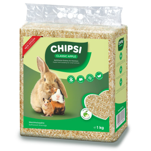Наполнитель Chipsi для грызунов Зеленое яблоко гигиенические опилки 15 л/1 кг Киев - изображение 3