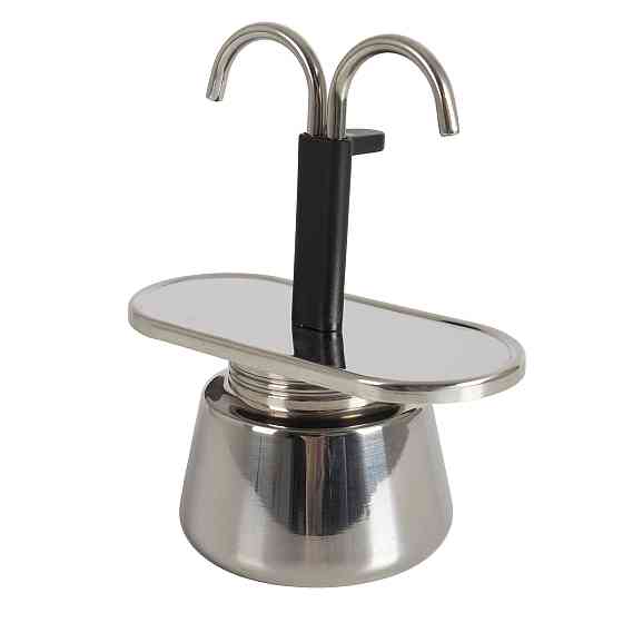 Кофеварка Bo-Camp Stainless Steel 2-cups Silver (2200545) Вінниця