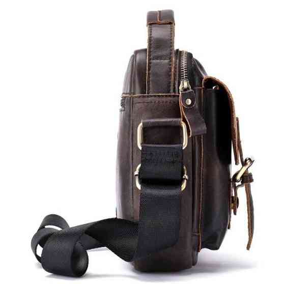 Сумка мужская Vintage 14702 Коричневая Киев