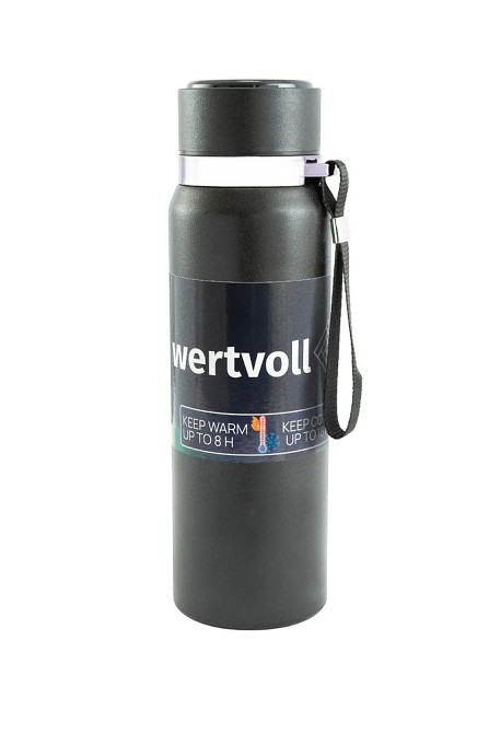 Термос WERTVOLL "DREAM" 800 мл SS Digital Sensor t °C чорний RX-7001BK Коломыя - изображение 10