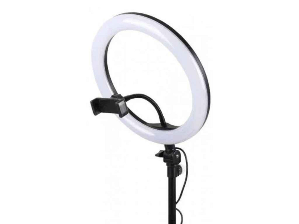 Кільцева лампа d=26см RGB з 1 тримачем QX-260 BlackBox ТМ RING FILL LIGHT Київ - фото 1
