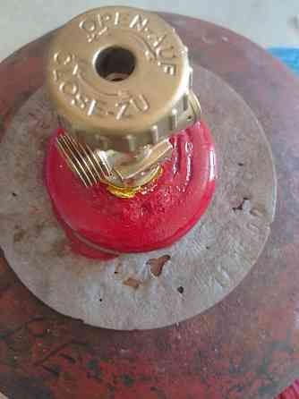 Замена вентеля на газових балонах и покраска Киев