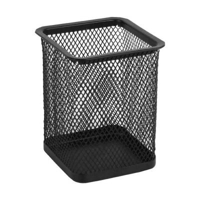 Підставка для ручок Axent square 80х80х100мм, wire mesh, black (2111-01-A) Вінниця - фото 1