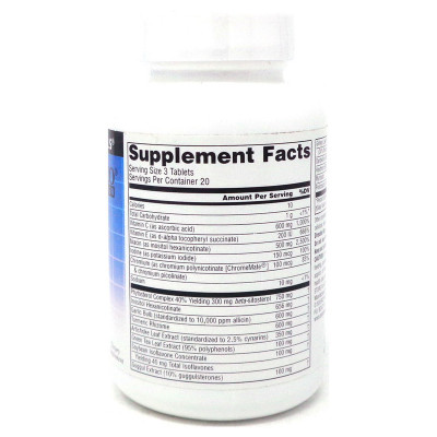 Витаминно-минеральный комплекс Source Naturals Поликозанол Комплекс для Снижения Холестерина, Policosanol (SNS-01531) Винница - изображение 2