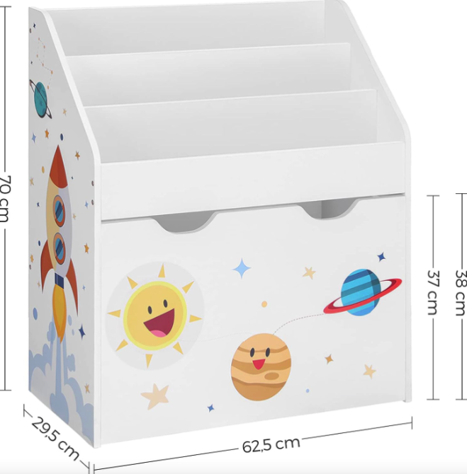 Шафа-органайзер Leobert Lovely для зберігання іграшок Киев - изображение 7