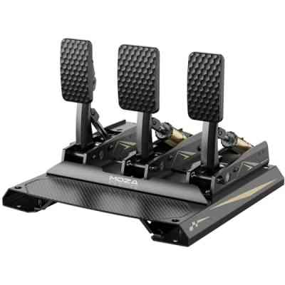 Педали игровые MOZA Racing CRP2USB тензодатчик 200 кг карбонова підставка Black (RS066_Moza) Винница