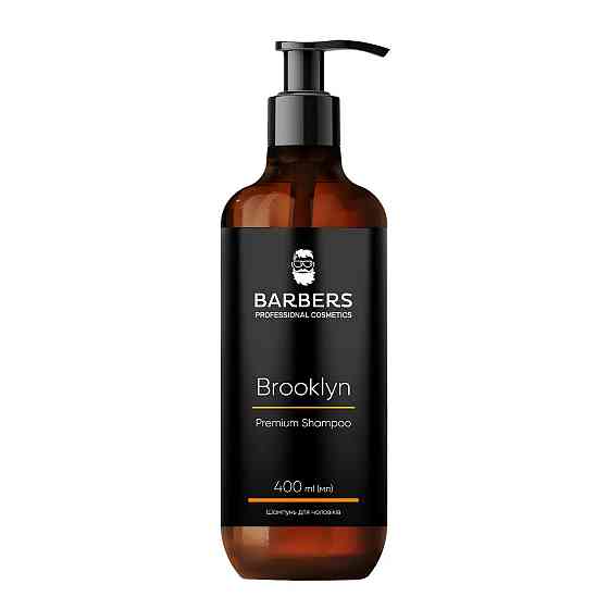 Шампунь для мужчин против перхоти Barbers Brooklyn 400 мл Киев