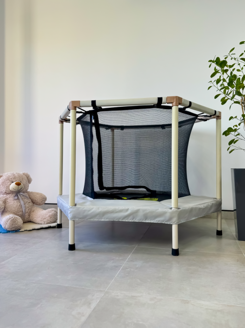 Батут манеж дитячий шестигранний з сіткою 122 см WCG Hexi S (W-1006-48) Київ - фото 4