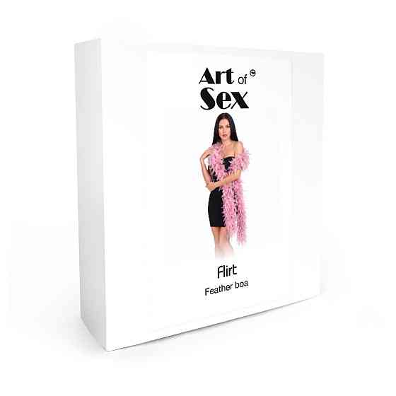 Боа з пір’я Art of Sex, довжина 2 метри, колір рожевий Sex Aura Київ
