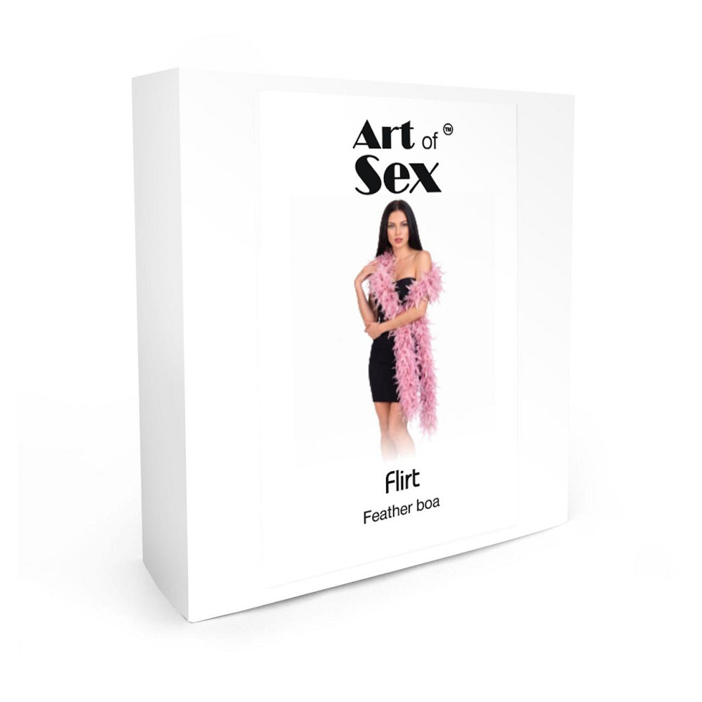 Боа з пір’я Art of Sex, довжина 2 метри, колір рожевий Sex Aura Київ - фото 3