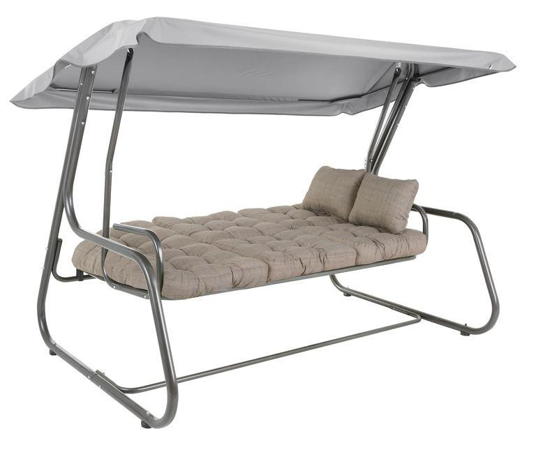 Гойдалка садова Patio Celebes, сіро-бірюзовий геометричний принт Київ - фото 9