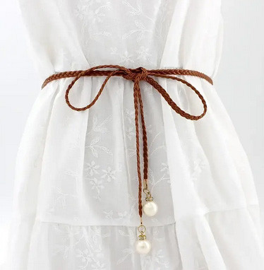 Пояс вузький жіночий плетіння Київ - фото 3