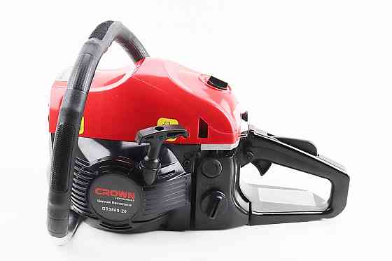 Бензопила CROWN GT5800 58cc (3,5кВт, шина 18", ланцюг 325-1,5-72зв. коло. зуб) плавний пуск Київ