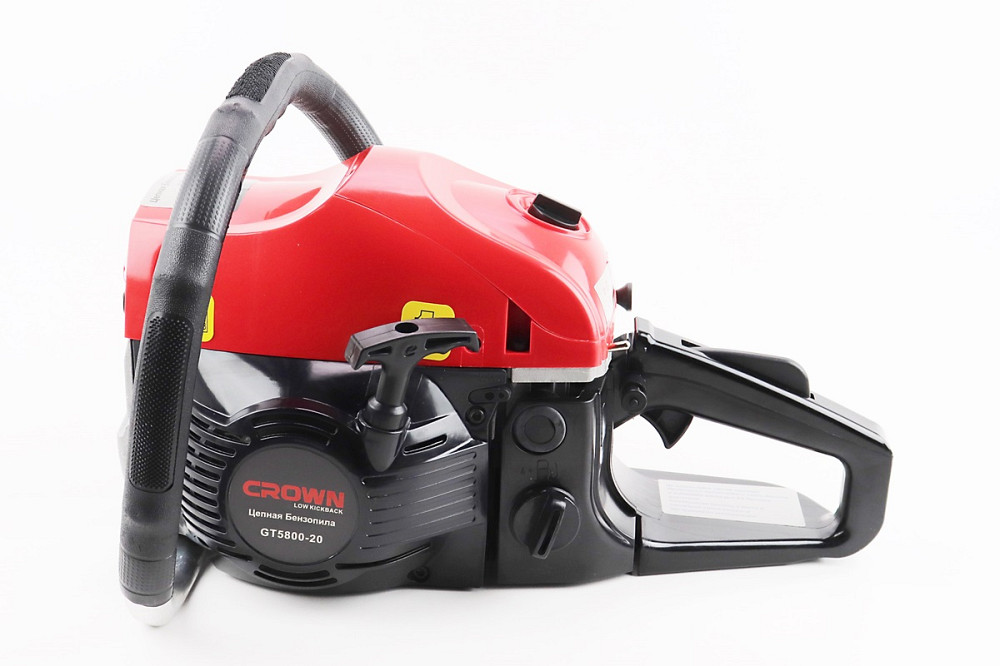Бензопила CROWN GT5800 58cc (3,5кВт, шина 18", ланцюг 325-1,5-72зв. коло. зуб) плавний пуск Київ - фото 2