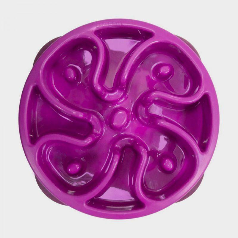 Миска лабіринт для собак Outward Hound Fun Feeder Slo-Bowl Flower (Аутвард Хаунд Фан Фідер Квітка) 20.32 х 24.13 х 5.59 см. Запоріжжя - фото 1