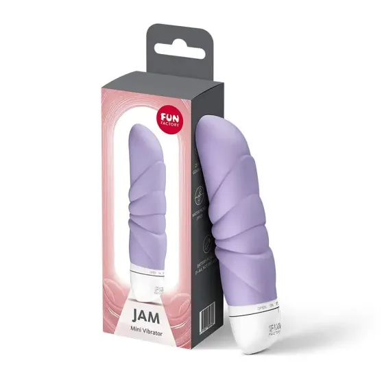 Мінівібратор Fun Factory JAM Purple, підходить для клітора, рельєфний Львів