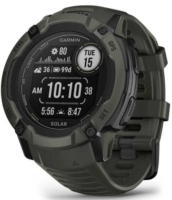 СМАРТ - Часы: Garmin Instinct 2X Solar Moss( 010-02805-05) Харьков - изображение 3