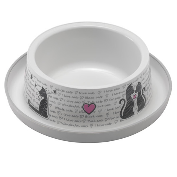 Moderna Trendy Dinner Cats in Love МОДЕРНА ЗАКОХАНІ КОТИ миска для котів, 350мл Київ - фото 1
