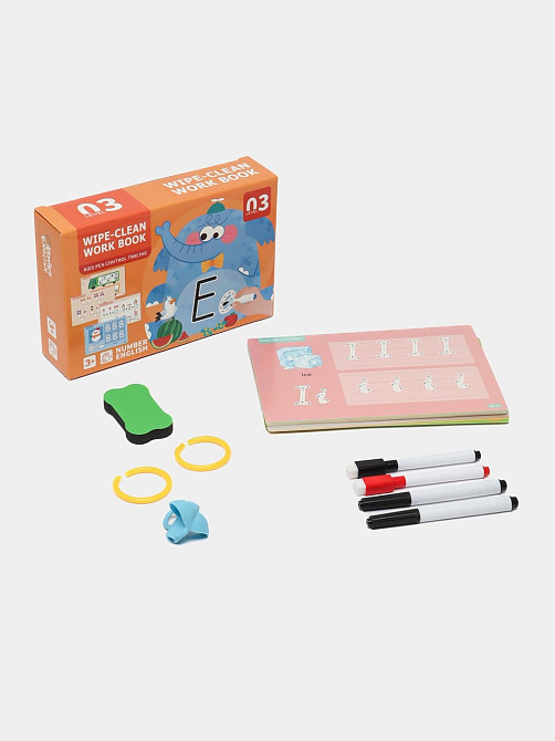 Зошит-тренажер для формування і розвитку навичок письма дошкільнят і дрібної моторики рук .Рівень 3 Кам'янець-Подільський - фото 3