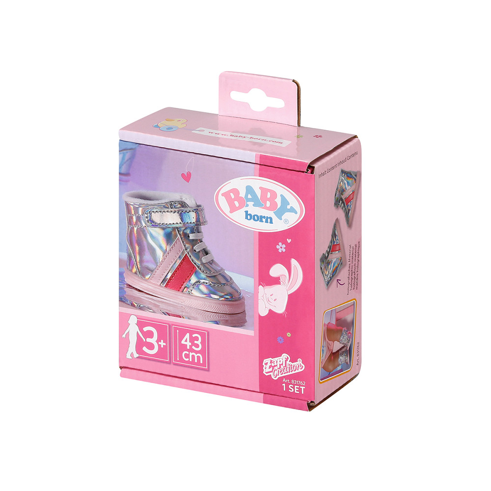 Взуття для ляльки Baby Born - Cріблясті кросівки Дніпро - фото 6