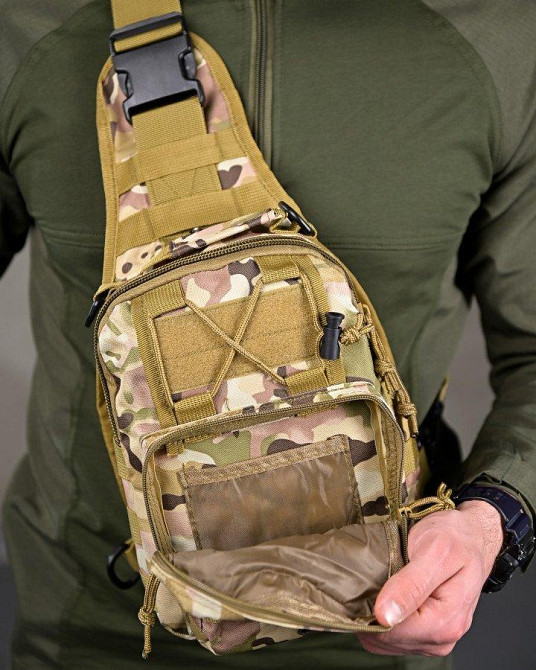 Тактична сумка нагрудна triada мультикам Одеса - фото 6