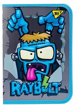 Папка для зошитів на блискавці "Yes " пласт В5 491795 "Zombie", шт Київ - фото 1