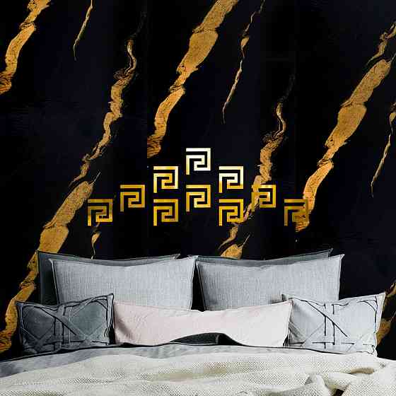 Зеркальный золотой декор, самоклеящийся, 10 штук Киев