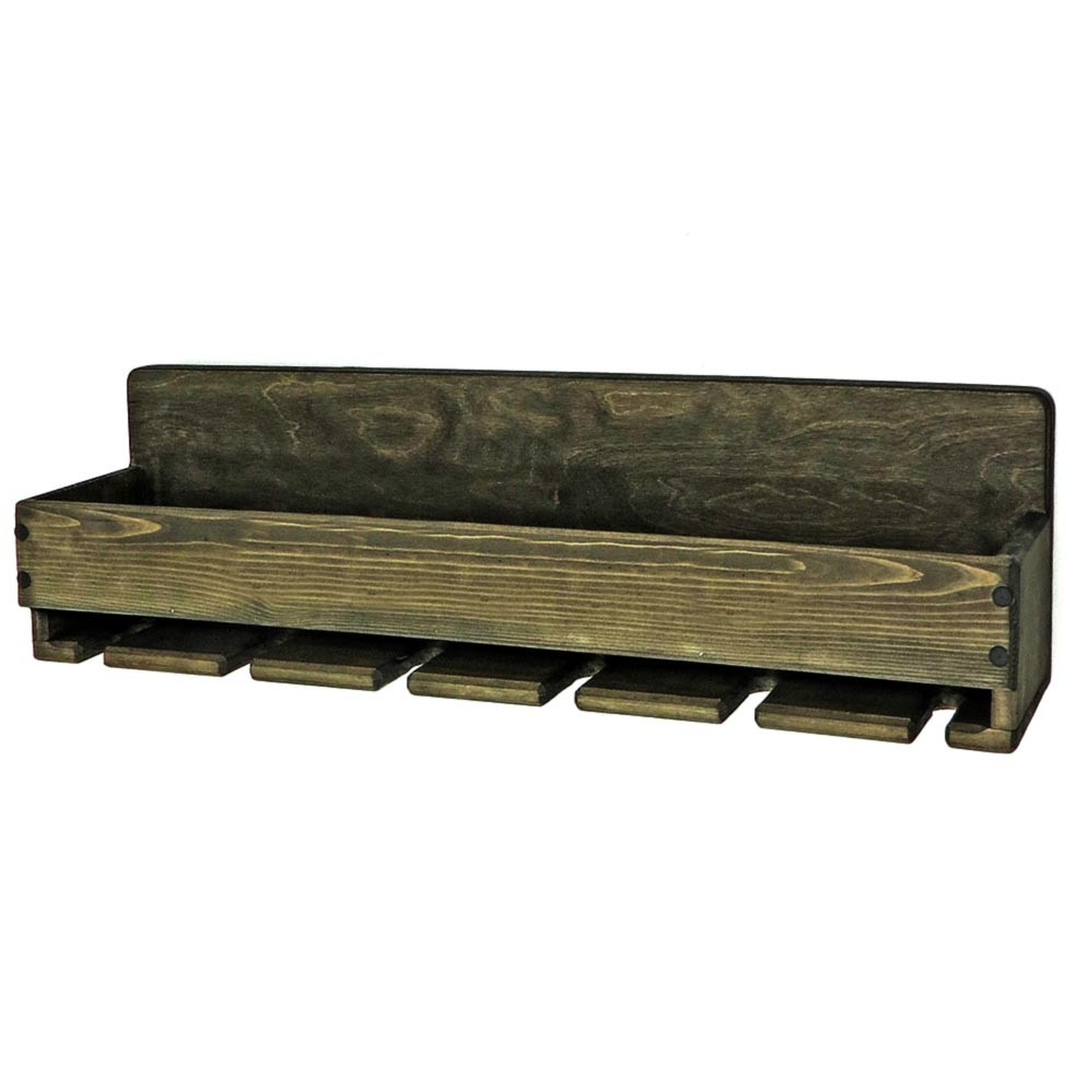 Настенная винная полка 