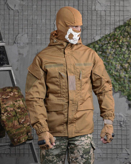 Тактическая  куртка кайот mansory кайот  ВН1094 Одесса - изображение 2