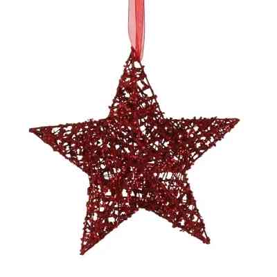 Прикраса декоративна House Of Seasons Зірка червона 20 см (8718861627060) Вінниця