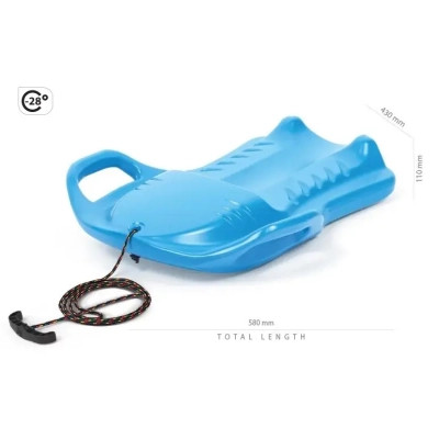 Санки Prosperplast слайдер Sporty, синий (5905197379708) Винница - изображение 3